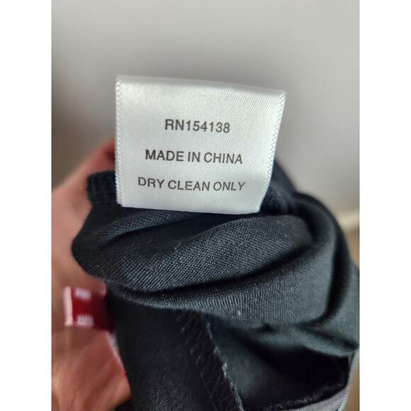 Staud Yang Ponte knit skirt sz M side suits black white Careerwear professional - Picture 8 of 10